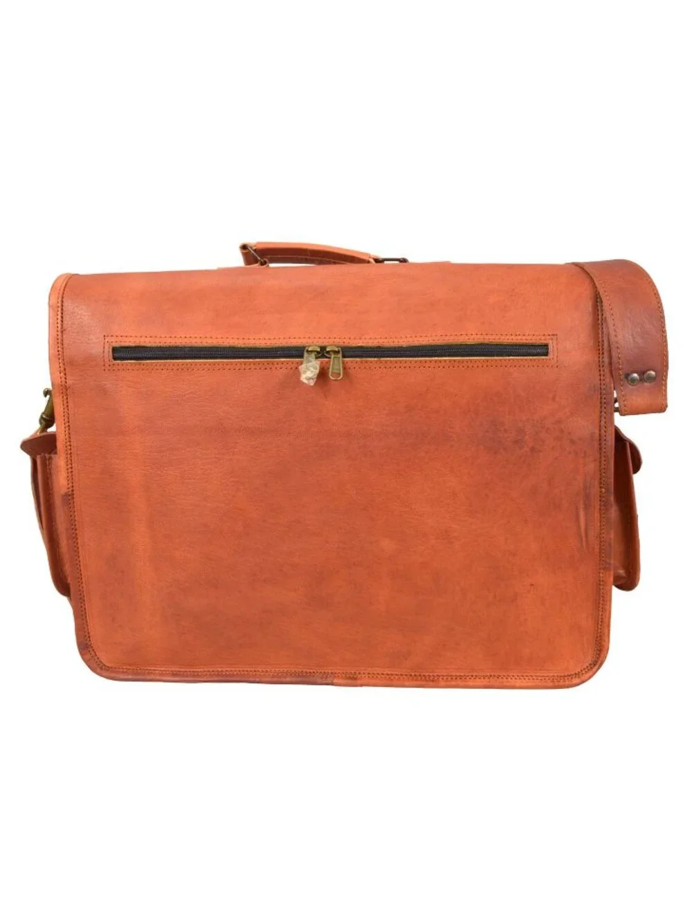 Cuero Leather Messenger Bag for Men, 18 Inch Laptop Crossbody